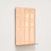 Rose Gold Tinted L Shape Mirror