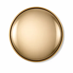 Gold Tinted Convex Mirror