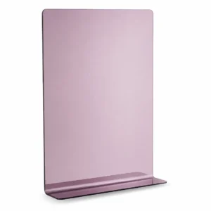 Purple Tinted L Shape Mirror